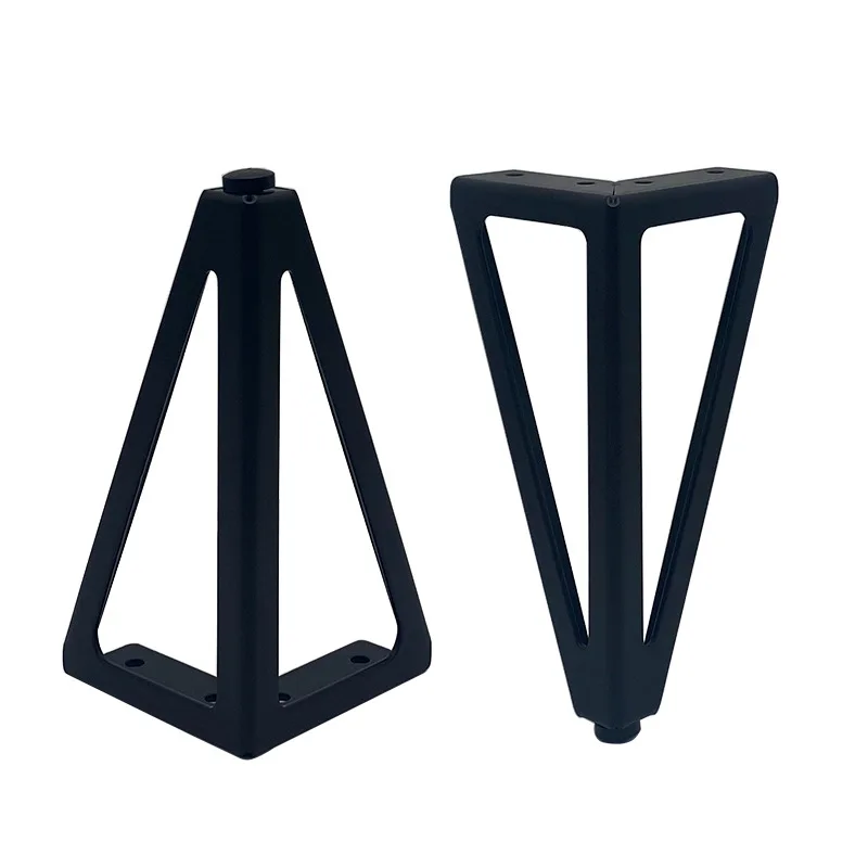 4pcs Black Gold Coffee Table Legs for Metal Furniture Sofa Bed Chair