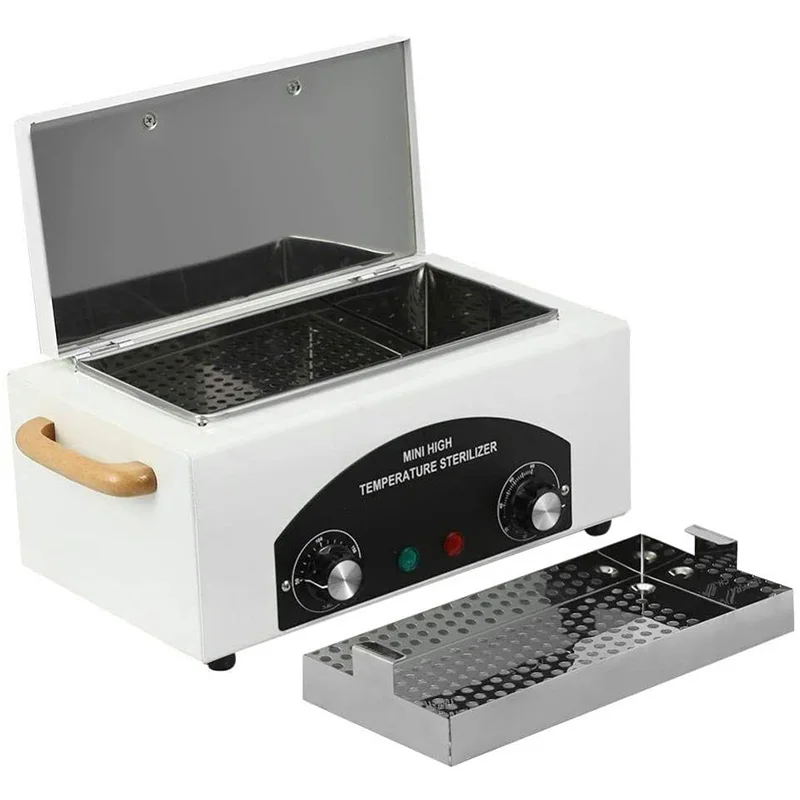 High Temperature Sterilizer UV Disinfection Cabinet 300W Nail Salon Sterilizer Hot Air Disinfection Cabinet Nail Beauty