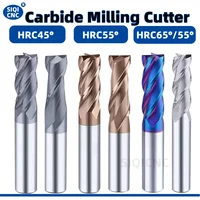 Fraise Cnc en aluminium de moulin de coupe d'extrémité de rayon de carbure pour les fraises d'usinage CNC d'acier au tungstène en métal 1