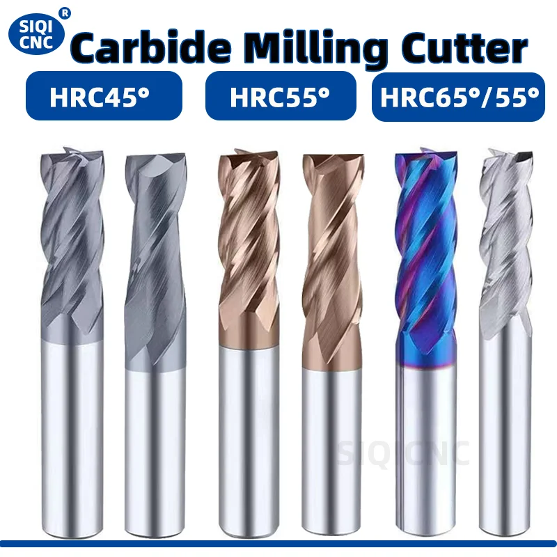 Carbide Radius Cutter Mill Aluminium Cnc Frees Voor Metalen Tungsten