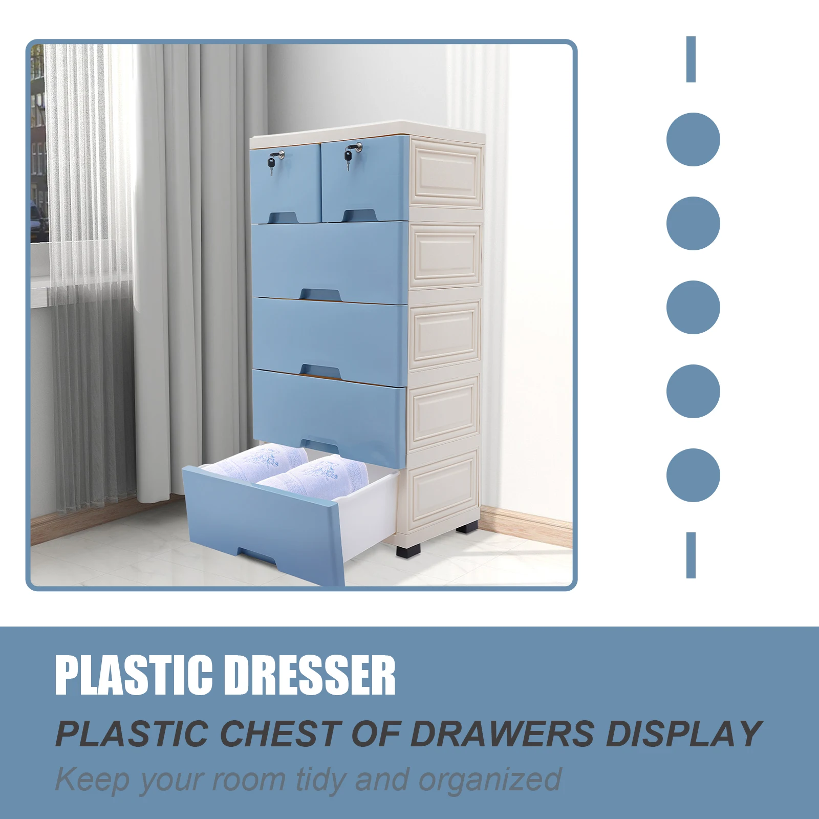 Plastic Drawers Dresser, Toy Storage Cabinet, Closet Drawers Tall Baby  Dresser Organizer For Clothes Playroom, Bedroom Furniture - Storage Holders  & Racks - AliExpress