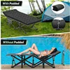 Oversized XXL Camping Cot, Folding Cot for Adults, 79" L x 32" W x 19" H Sleeping Cot with Mattress, Carry Bag, Camp Cot Bed 4