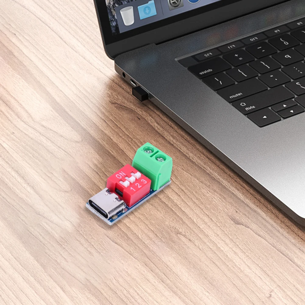 Charging Test Module 5-20V Adjustable Charger Power Delivery Boost Module USB Type-C Voltage Connetor Power Supply Accessories