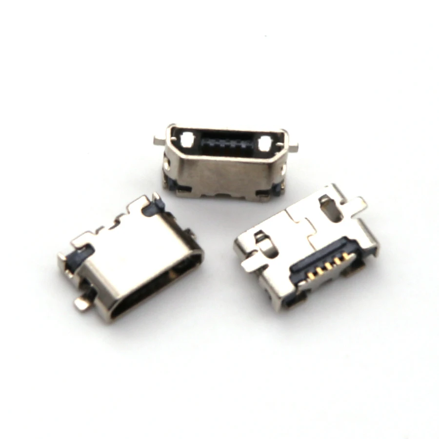 Connettore Per Porta Di Ricarica 2-10Pcs Per Nokia 502 Asha Dual Sim X2 5 Pin Micro Mini Usb Jack Socket Type-B Parti Di Riparazione Di Ricambio