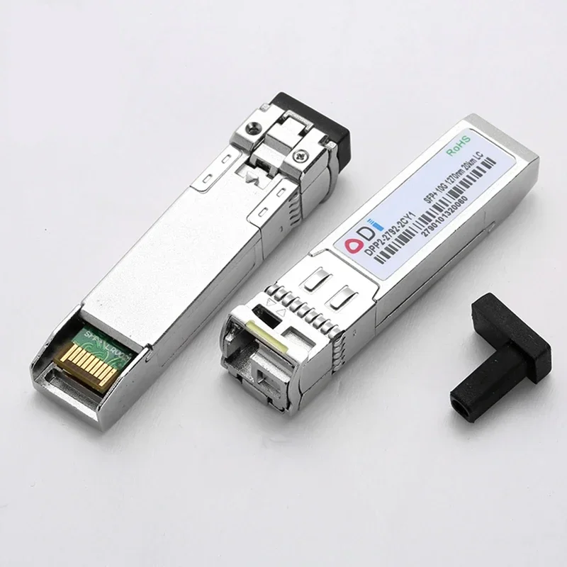 SFP 10G LC 20KM 1270nm/1330nm Industrial grade Single Fiber SFP Optical Module Transceiver Industrial grade -40-85 Celsius
