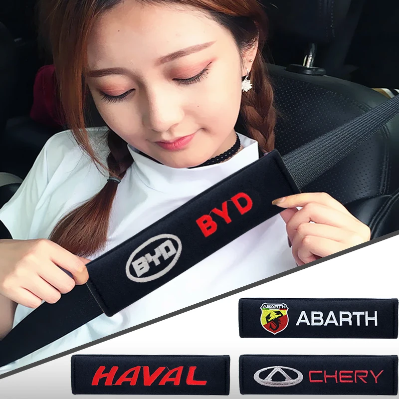 Housse De Ceinture De Sécurité Look Carbone ST Racing - Noir Style Sport