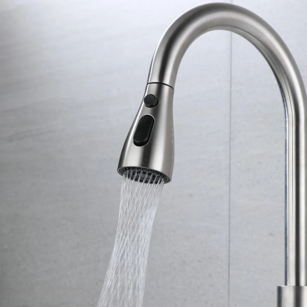 Küche herausziehen Wasserhahn Spray Dusch kopf Bubbler Wasserhahn Sprüh kopf g1/2 wassers pa rende Spüle Universal Wasserhahn Düse – Detail 10