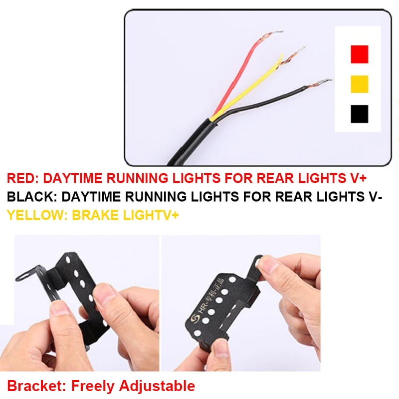 72 LED Brake Light For Accessories F1 Pilot Light LED Brake Lights Rear Bumper Pilot Lamp For BMW For Benz For VW Universal Cars