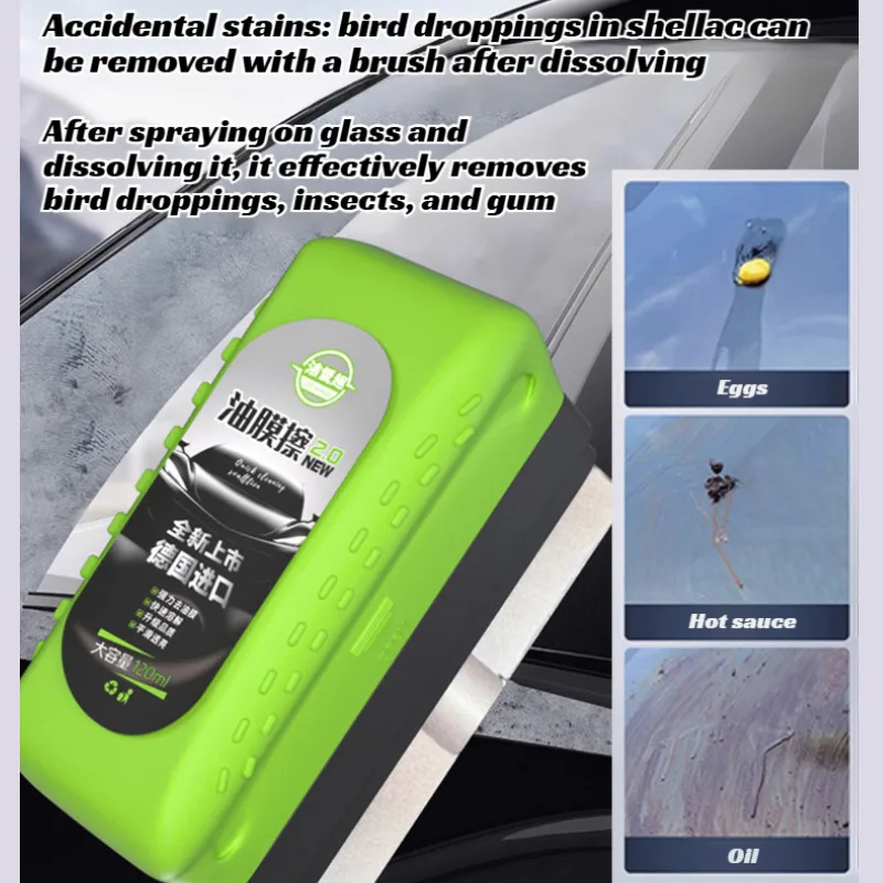 Powerful Oil Film Cleaner Automotive Front Windshield Oil Cleaner