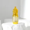 3/6ml Luxury Style Golden Refillable Perfume Bottles Glass Roll-on Essential Oil Bottle Empty Cosmetics Sample Test Container 6