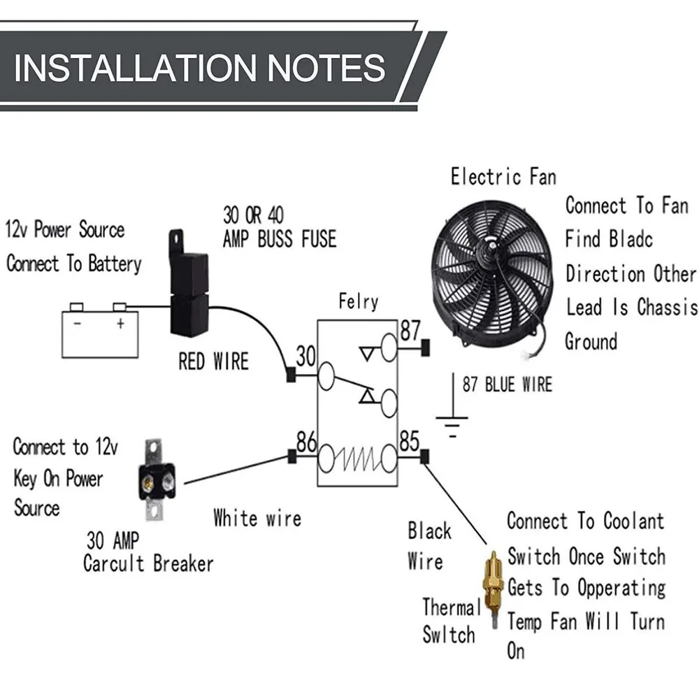 Electric fan car fan universal 7/9/10/12 Inch 12V 80W 2100RPM car air conditioning electronic radiator cooling fan blade electric cool mounting kit
