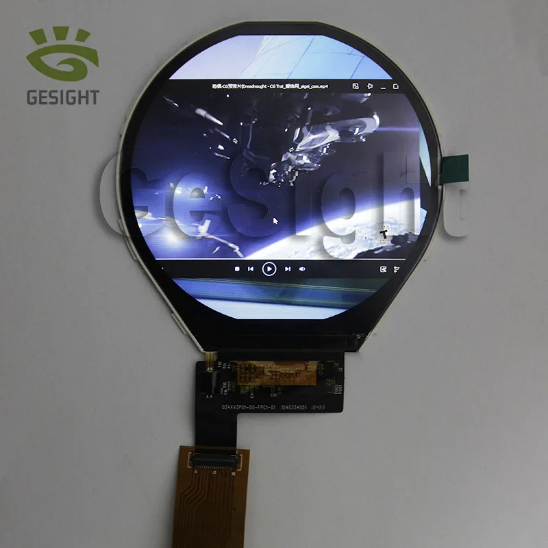 

Круглая 3,4 дюймовая 800*800 Круглая Панель ЖК-модуля IPS TFT для адаптации к фотомагнитной плате драйвера для смартфона