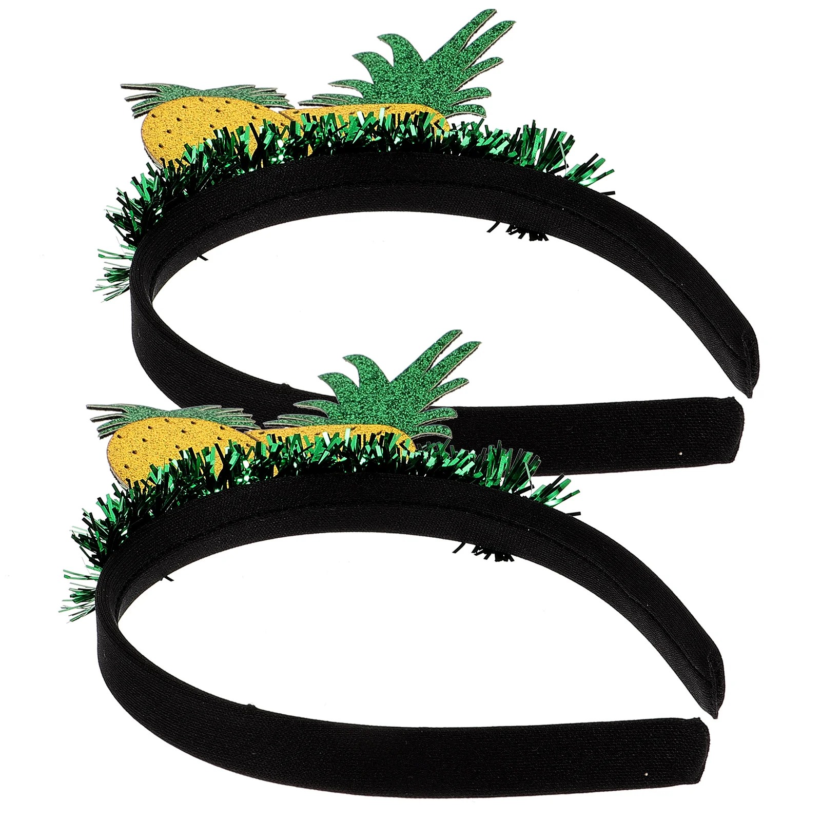 

2 Pcs Headband Fruit Hair Hoop Tiara Festive Party Supply Gifts Women Headdress Girl's Headwear