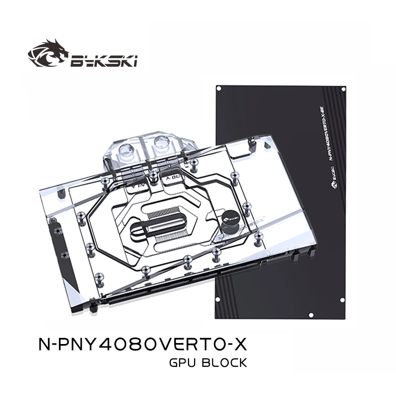 Bykski Gpu Block Uso Per Pny Geforce Rtx4080 16Gb Xlr8 Gaming Graphics Video Card Raffreddamento Ad Acqua/Radiatore N-Pny4080Verto-X