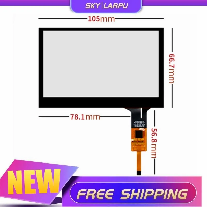 

4.3''Inch 105mm*66.7mm TouchScreen For AT043TN25 V2 AT043TN24 V1 Capacitive Handwritten Touch Panel Screen Glass Digitizer