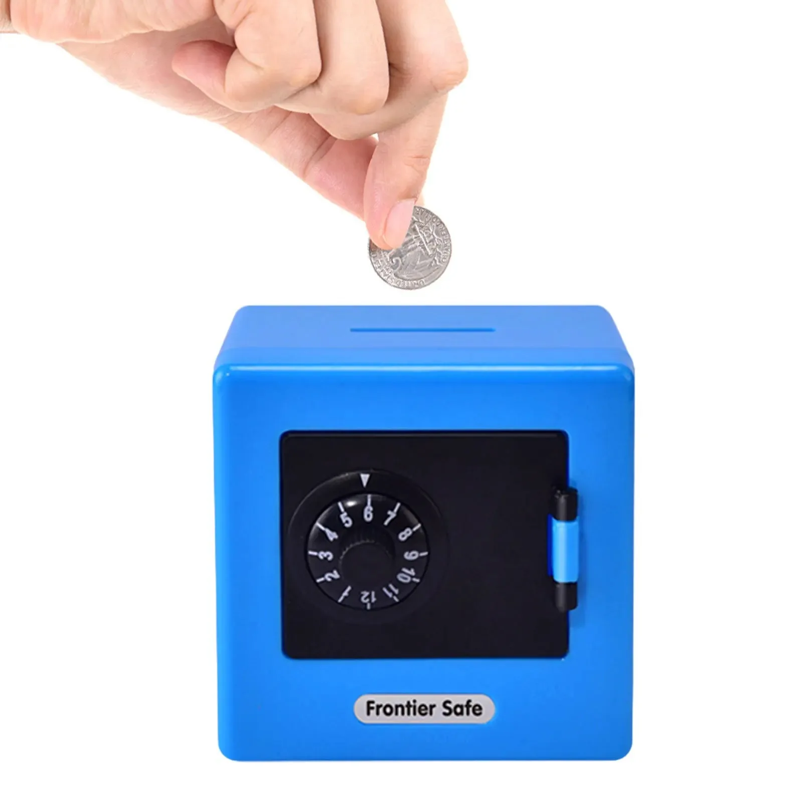 Cartoon ATM Mini Piggy Bank Safe Deposit Code Bank household ornaments Banknote Box Cash Coins Saving Storage Christmas Gift