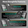 MASTFUYI Professional Digital Multimeter 600V/4A AC/DC Voltage Current True RMS Auto-Range Volt/Amp/Ohm/Capacitance Tester Tool 6