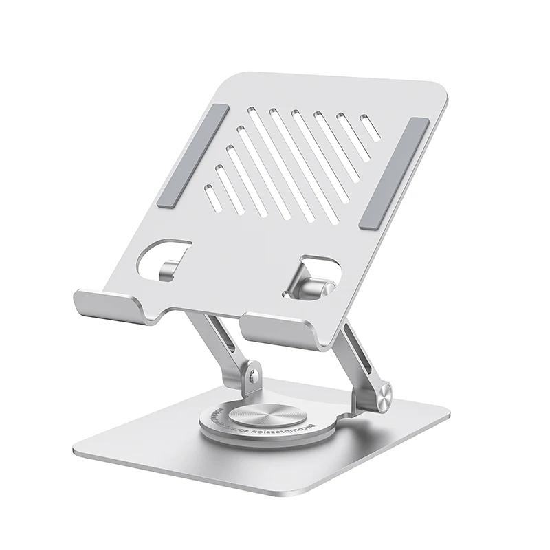 Aluminum Portable 360 Rotating Tablet Stand Holder For Desk Business Kitchen IPAD Tablet Stand Tablet Holder