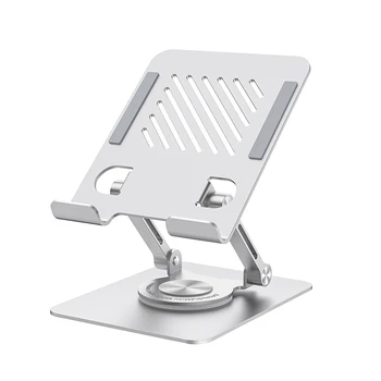 ST04 Swivel Tablet Stand Aluminum 1