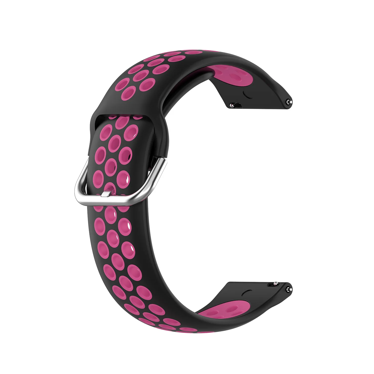 Versatile Silicone Sports Band - 20mm/22mm Strap