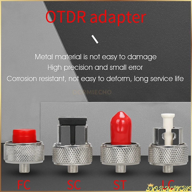 

OTDR Fiber Optic Connector For Optical Time Domain Reflectometer Fiber Adapter OTDR Transfer Connector SC FC ST LC Adaptor