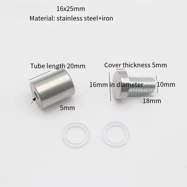 10 Viti Pubblicitarie In Acciaio Inox - Per Cartelli, Vetri, Pannelli E Poster - Foto 4