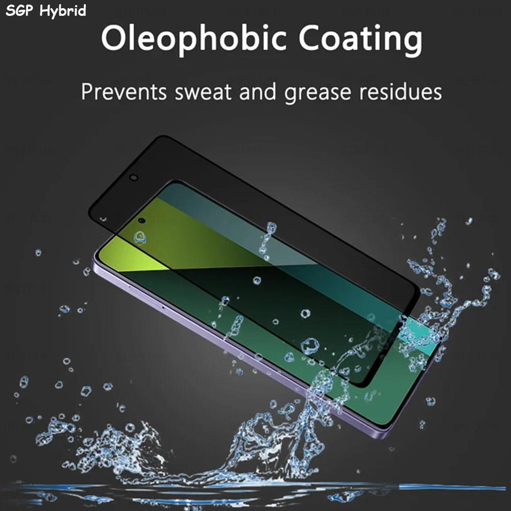 Premium 4K Privacy Tempered Glass Screen Protector (2-Pack)