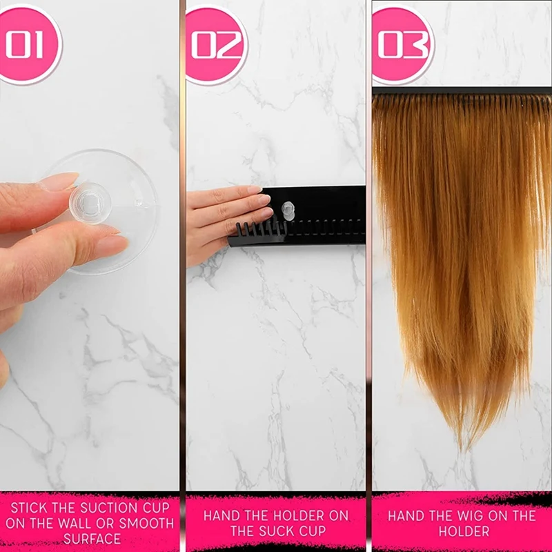 ABWR-Professional Acrylic Hair Extensions Sectioning Holder Organizer Rack Hanger Hair Extension Hanger Holder Rack