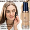 2PCS Full Coverage Matte Liquid Foundation Set 2