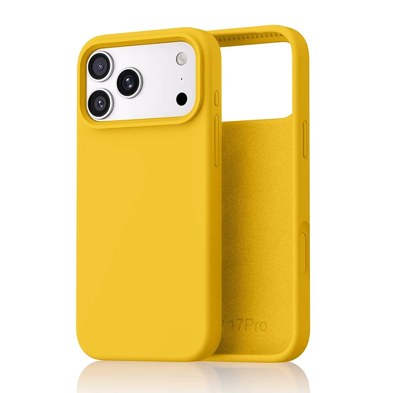 Ultra Slim Liquid Silicone Shockproof Phone Case - Premium Protection Cover