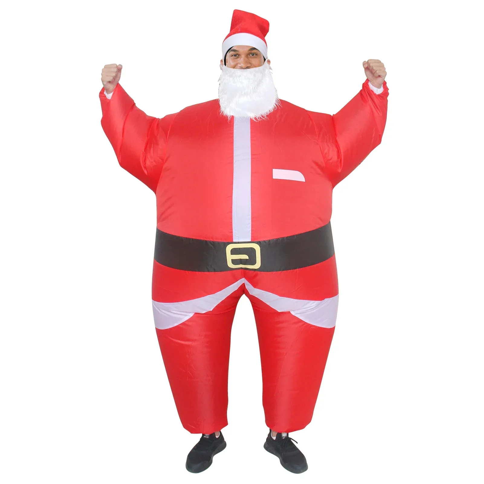Déguisement Gonflable Père Noël Adulte – Classique – photo 1
