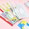1pc Wet Wipe Bag Eva Refillable Travel Cosmetic Pouch Stroller Accessories Sealed Wet Wipe Waterproof Case Flip Cover Tissue Bag 2