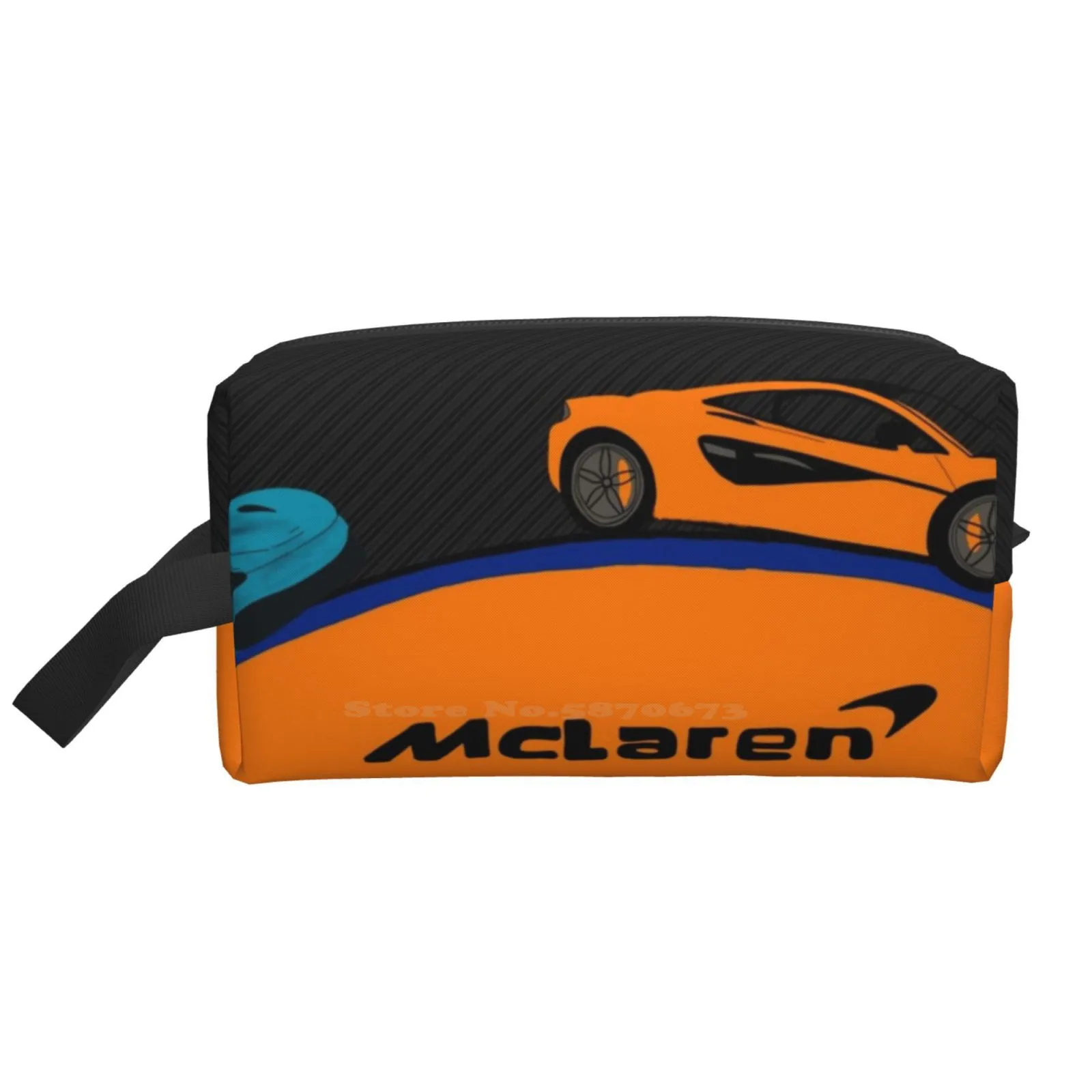 

Mclaren Data Cable Usb Bag Travel Sport Storge Bags Mclaren Logo Car Orange Blue