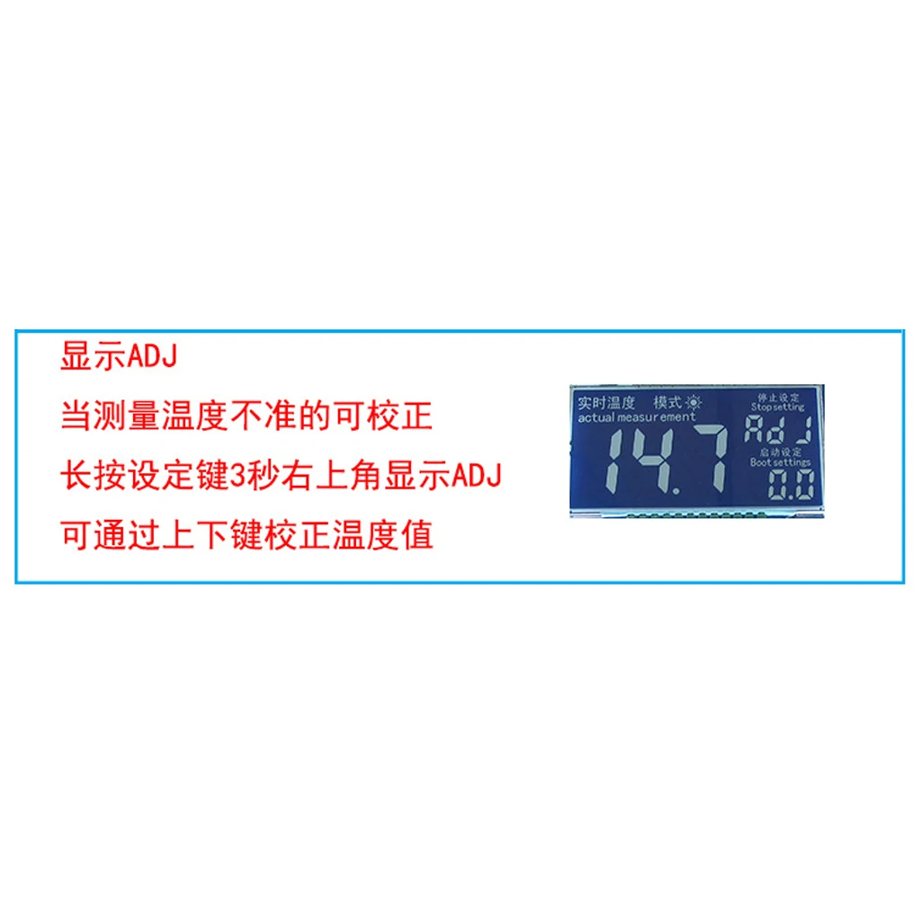 Dual Digital Display Temperature Controller Dual Type-K Thermocouple