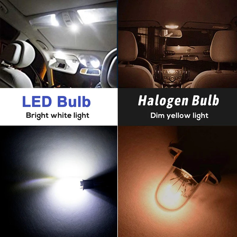 T10 W5W LED ,  COB 12V 7500K  ڵ ׸   , ȣ Ʈũ  ̵ , 10 