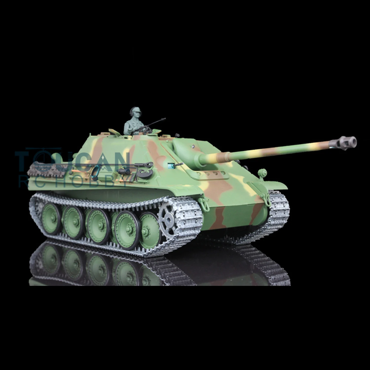 HENG LONG 1/16 7.0 Upgraded Jadpanther  FPV RTR RC Tank 3869 Metal Tracks TH17440-SMT4 6