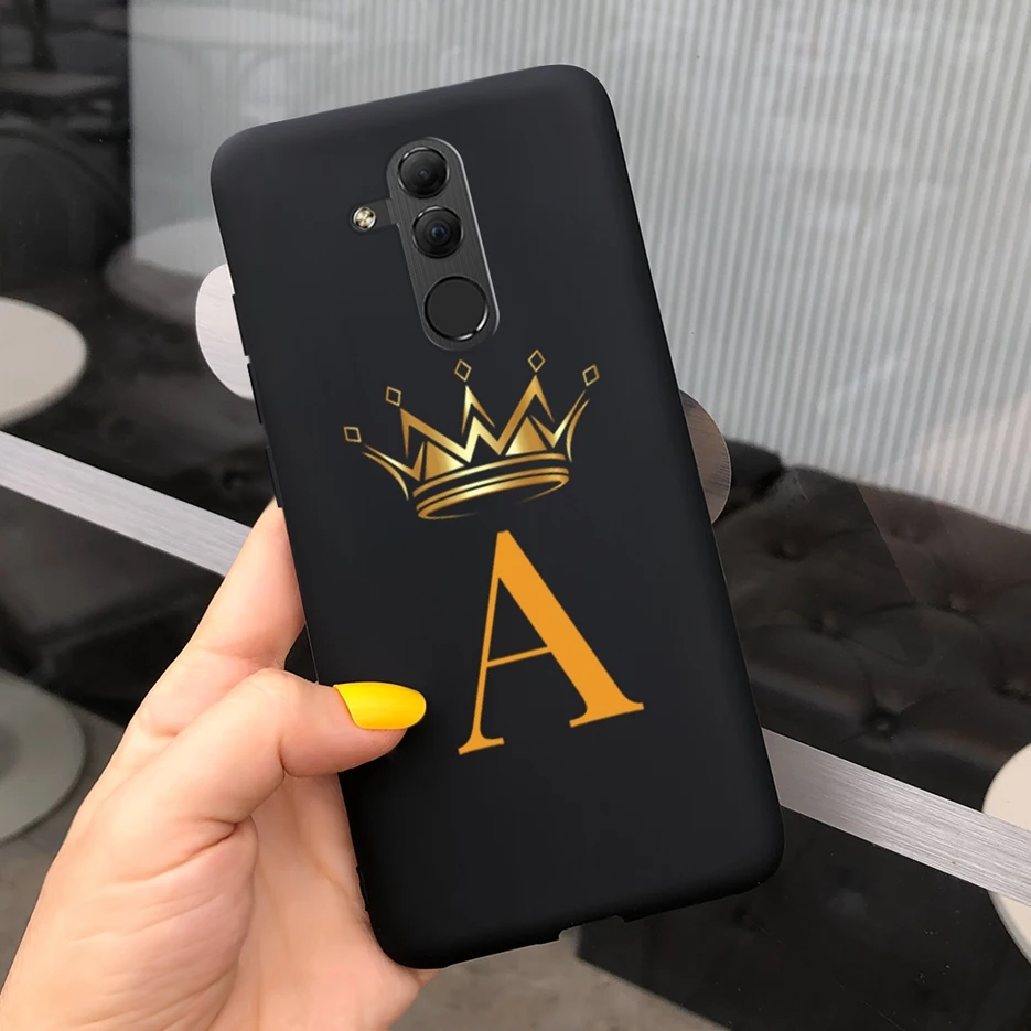 Luxury Couple Letters Soft Silicone Phone Case