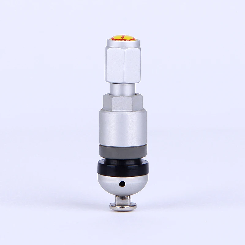 TPMS-17H TPMS Valves Tire Pressure Monitoring Sensor Valve Stem Caps Black for Audi Volkswagen Mercedes Benz Porsche Maserati