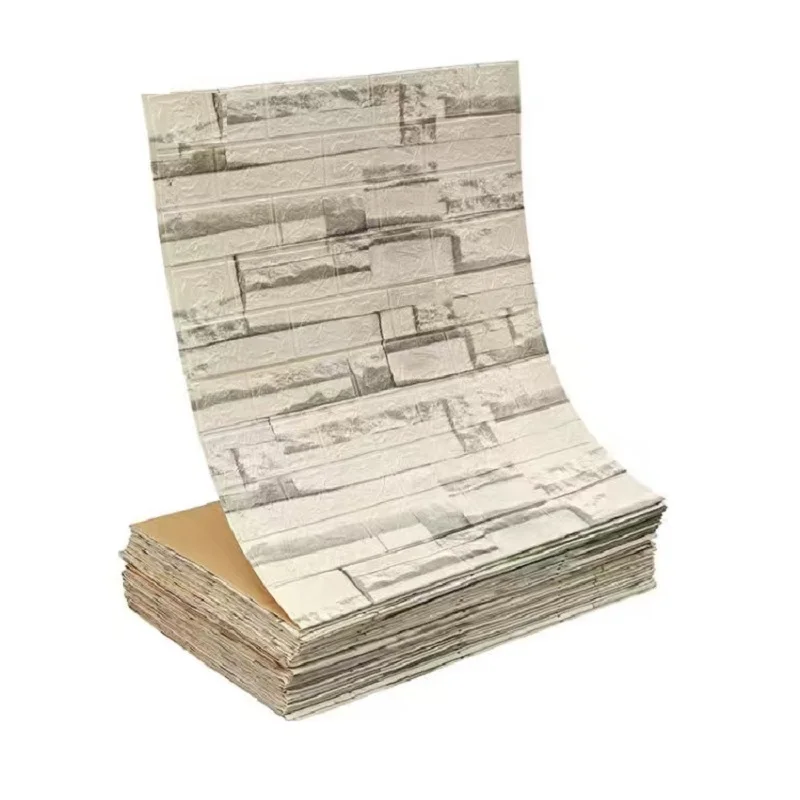 Gray -white brick pa