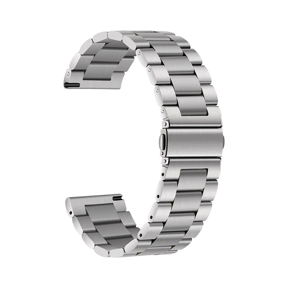 Stainless Steel Watchband Bracelet - 20mm/22mm Strap