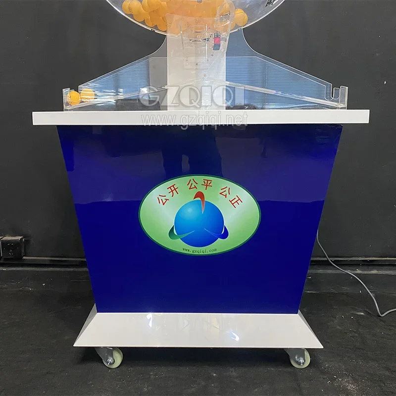 Lottery Machine by Mechanism for Lotto Games with six stickers J80