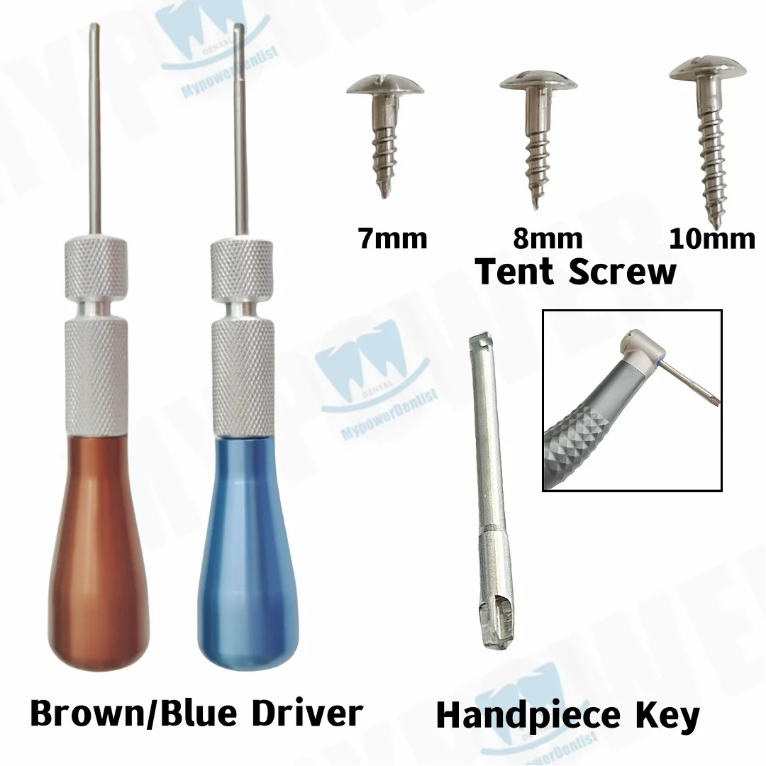 Dental Bone Tack GBR Screw Guid Bone Regeneration Membrane Tenting Pin Handpiece