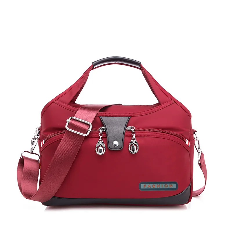 Cloth One Shoulder Bag Oxford Large Capacity Portable Handbags For Women High-Quality Messenger Versatile Luxury Crossbody Y2k