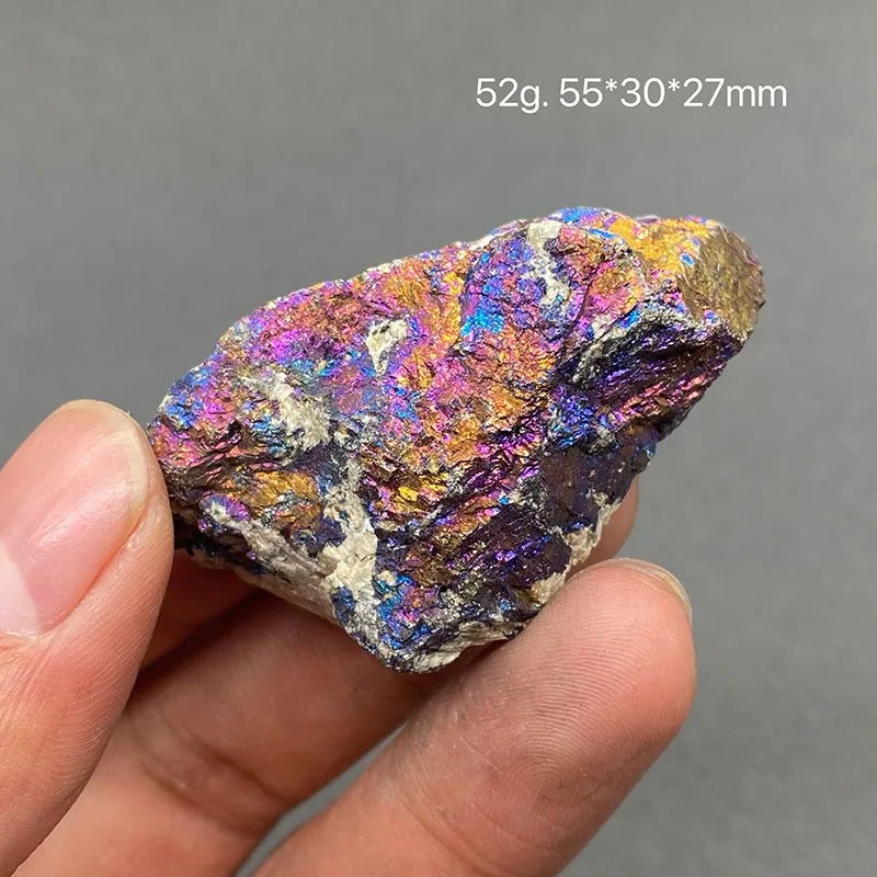 100% natural Bornite mineral specimen healing crystal gem collection