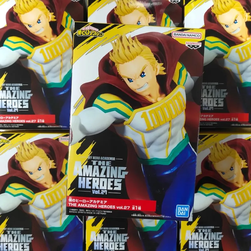 

Anime Original Bandai My Hero Academia Anime Million PVC Action Figures Collect Decorative Model Figurine Toys 15cm