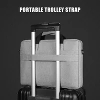 Sac pour ordinateur portable d'affaires, fourre-tout à bandoulière, porte-documents pour ordinateur portable 13 15 17 pouces Macbook Air Pro HP Huawei Asus Dell 4