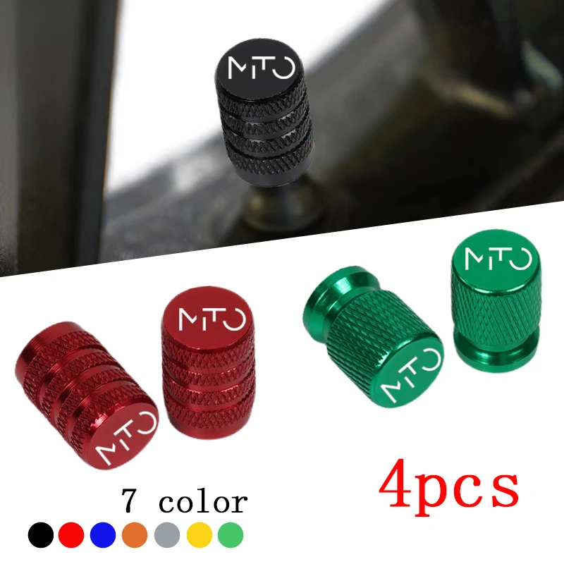 4pcs Premium CNC Aluminum Tire Valve Caps