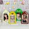 Cute animal PVC card cover star love beans 3-inch campus card storage display pendant 4