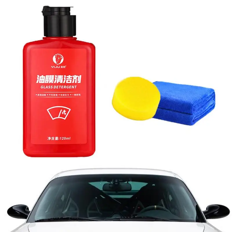 

Auto Glass Polishing Automotive Glass Stripper Water Spot Remover Oil Spot Repellents Strong Deep Clean Ideal Car Cleaning