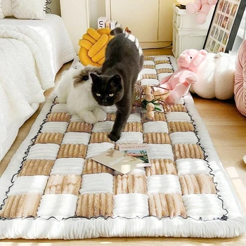 Dog Bed Mat Warm Pet Cat Scratchable Blanket Anti-slip Washable Cushion Sofa Couch Cover Protector For Large Dogs Pet Supplies 3